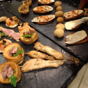 A scrumtious range of starters for an event in Hall Green, Birmingham