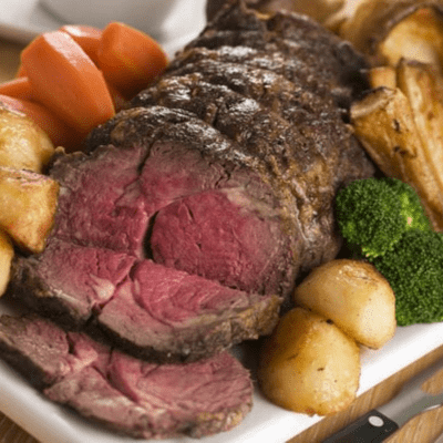 A roast beef carvery